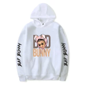 Bad Bunny Pullover Hooded Sweatshirt