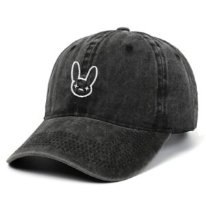 Bad Bunny Caps – Rapper Artist Cotton Embroidery Baseball Cap