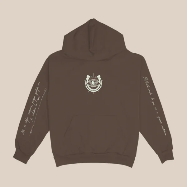 Bad Bunny Most Wanted Brown Hoodie